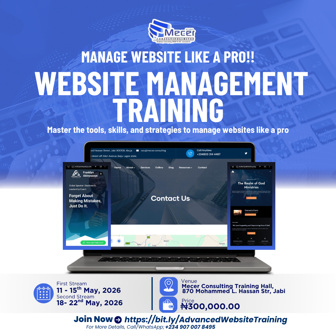 Website Management Training